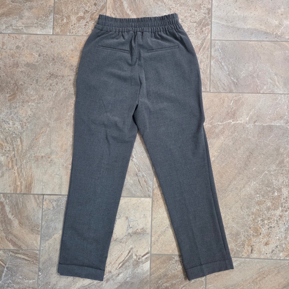 Rachel Zoe Cropped Dress Pants Elastic Waist Career Casual XS